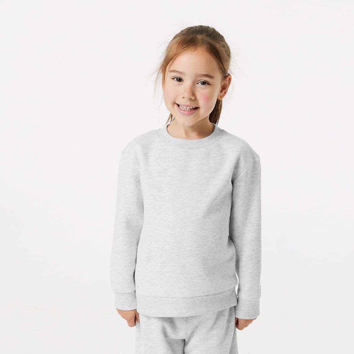 Plain Crew Neck Sweatshirt