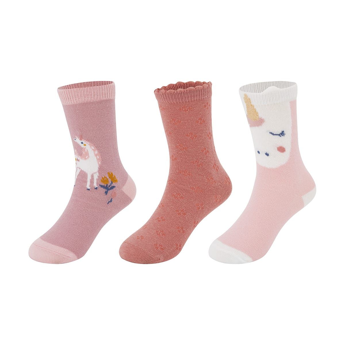 3 Pack Casual Crew Socks
