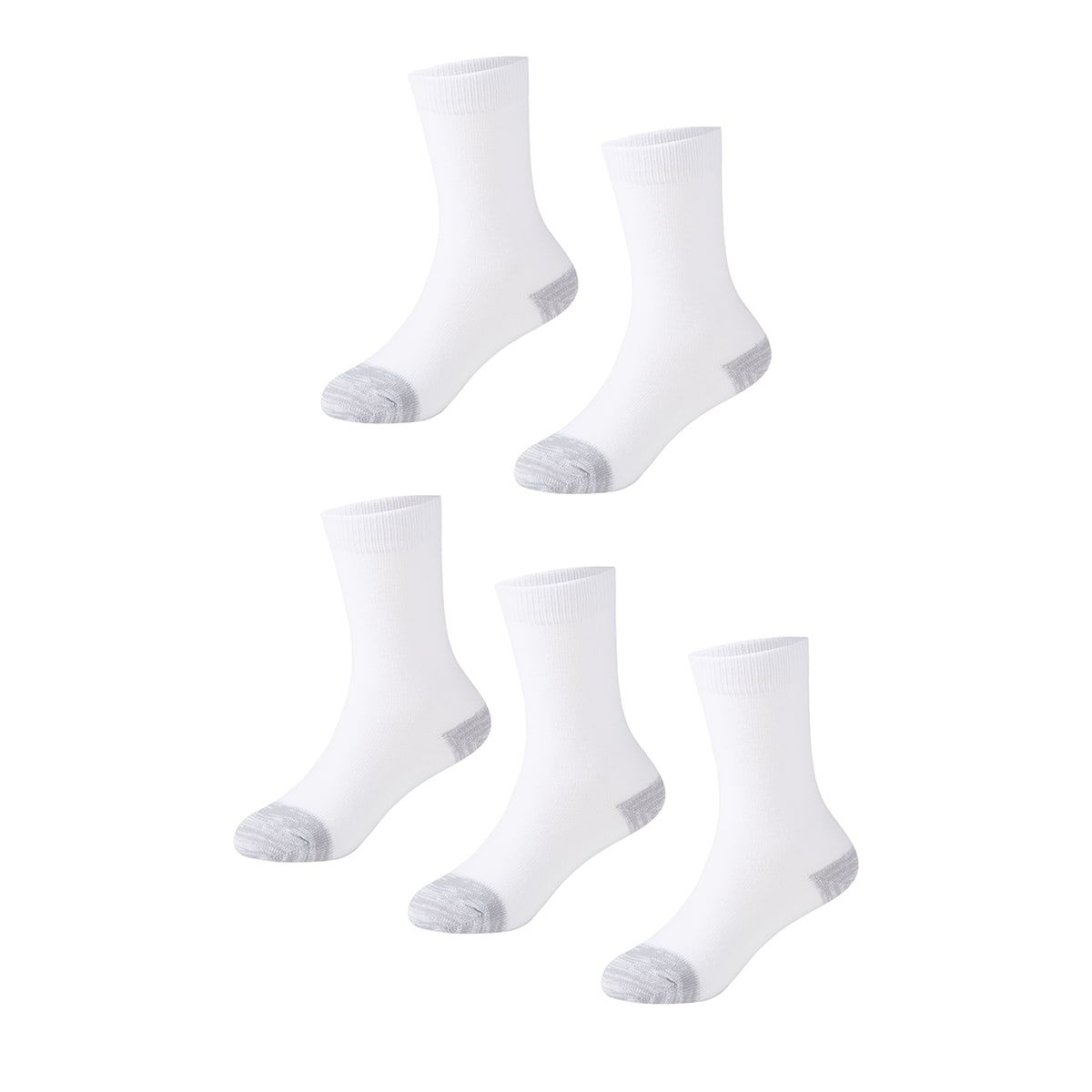 5 Pack Tough Crew Socks