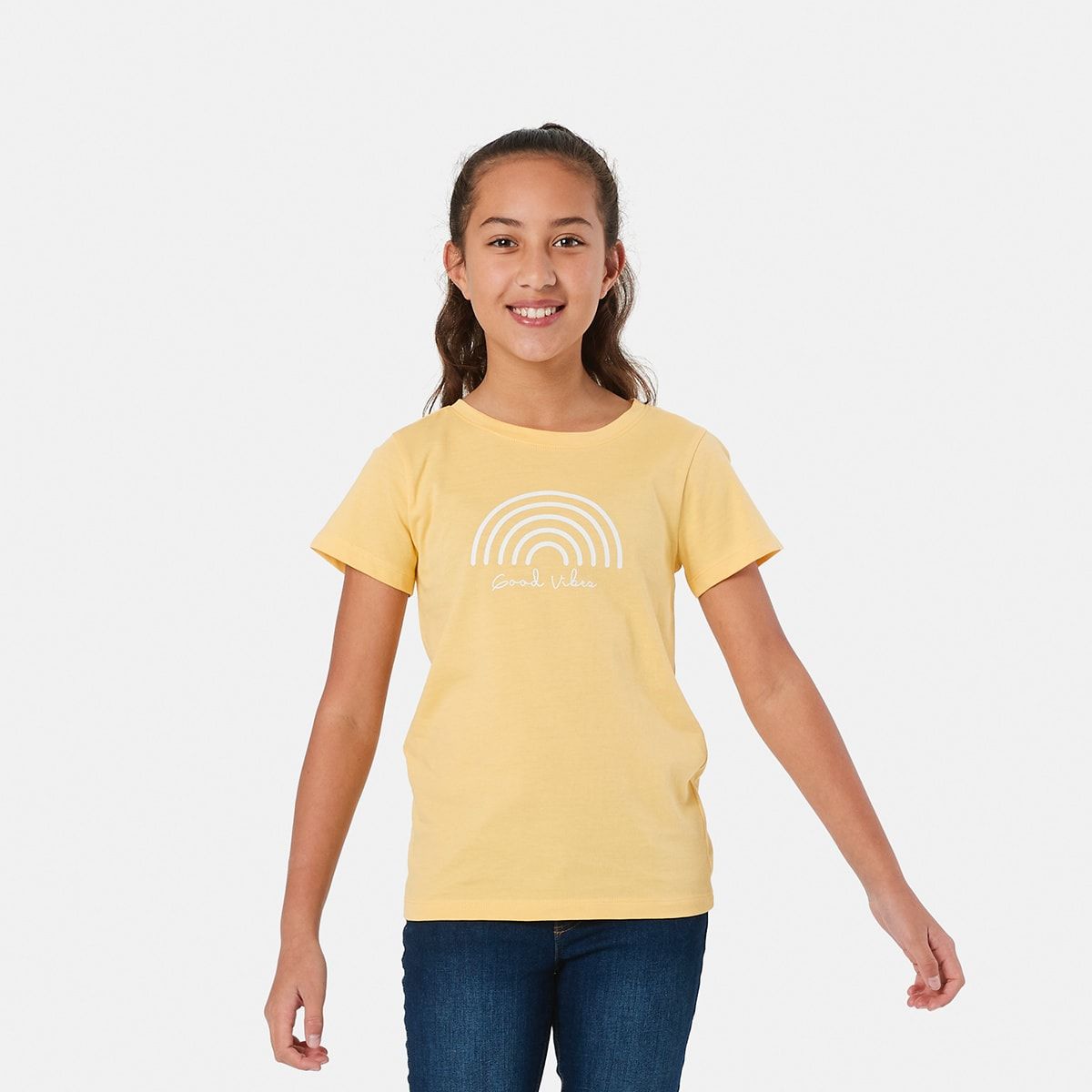 Short Sleeve Table Print T-shirt