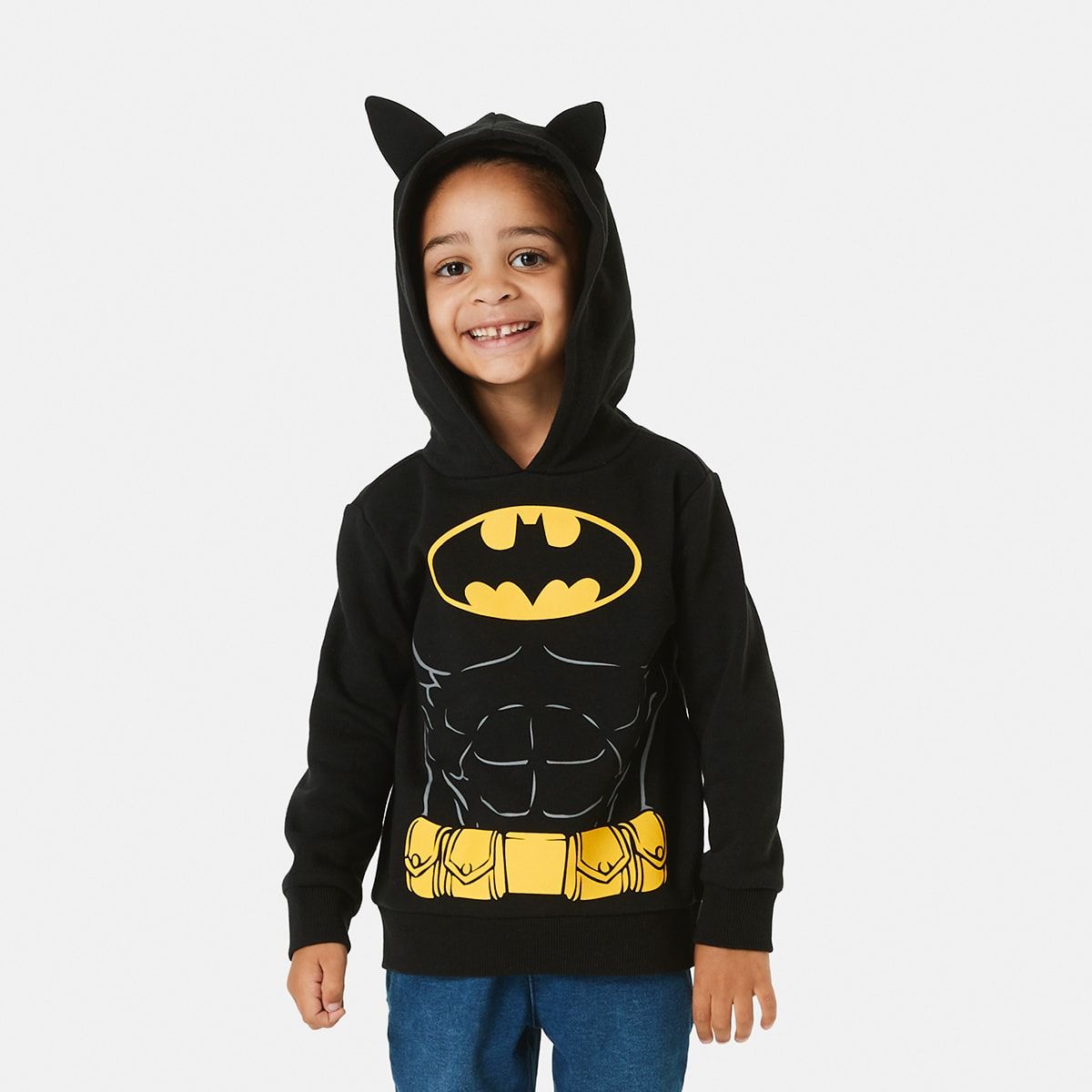 Batman License Print Pull Over Hoodie