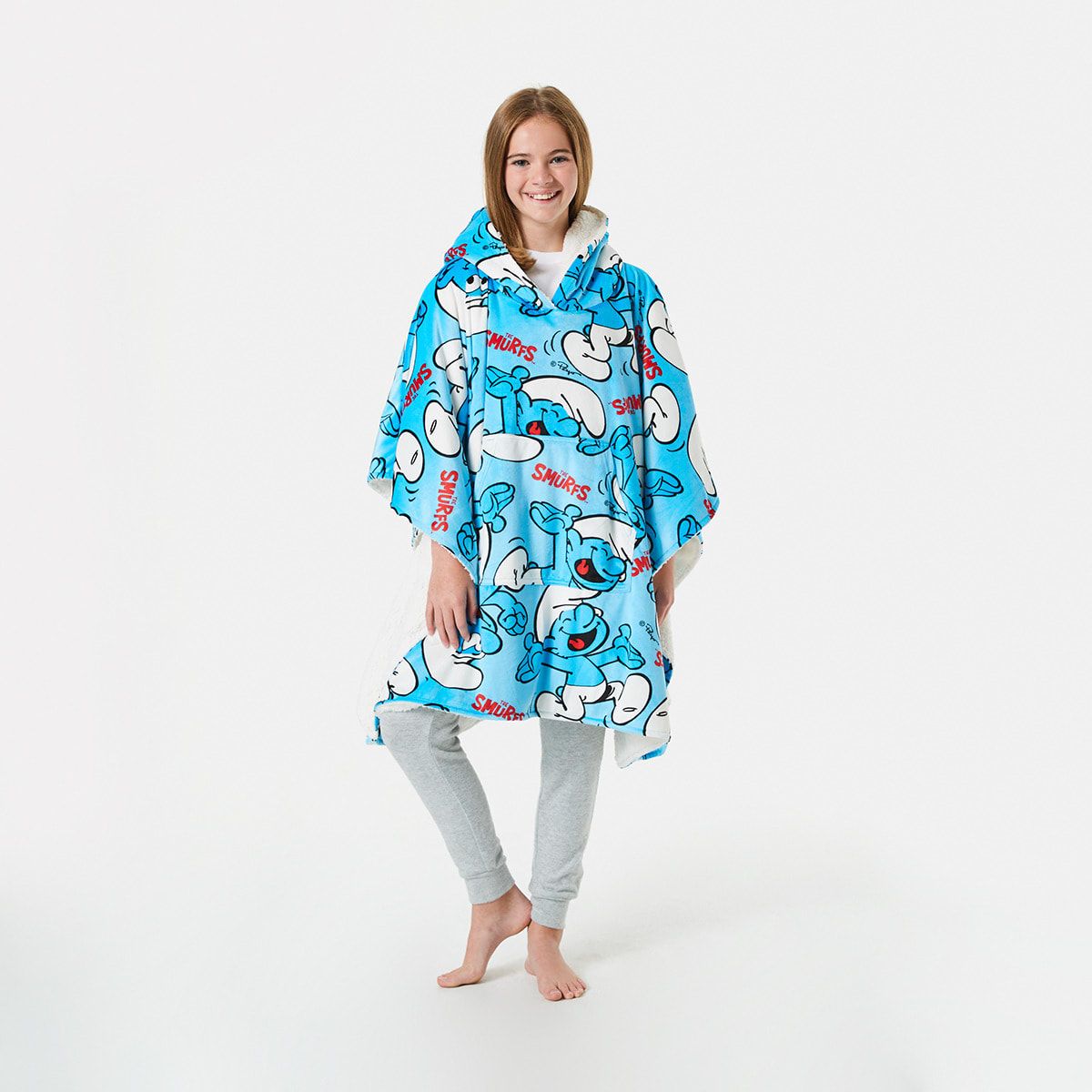 Smurfs License Poncho