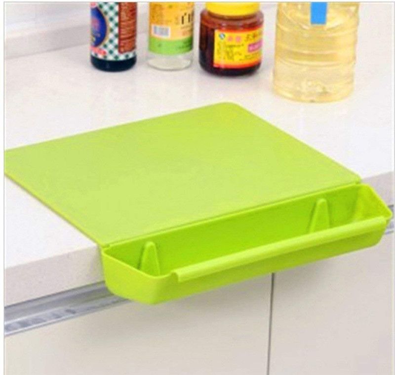 GTC Best Plastic Chopping Boards Cutting Board Vs Wood Custom High Quality Cutting Board Plastic Cutting Board  (Green Pack of 1 Dishwasher Safe)