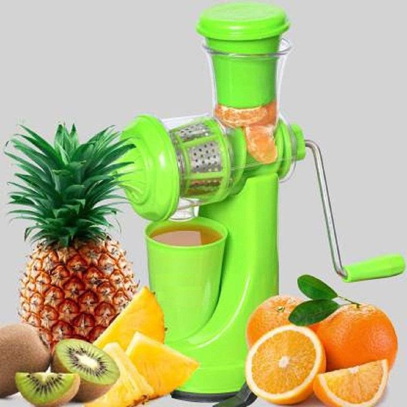 AKTOM Plastic Heavy Duty Hand Juicer For ,Fruits And Vegtables With Steel Handle green color Hand Juicer  (Blue)