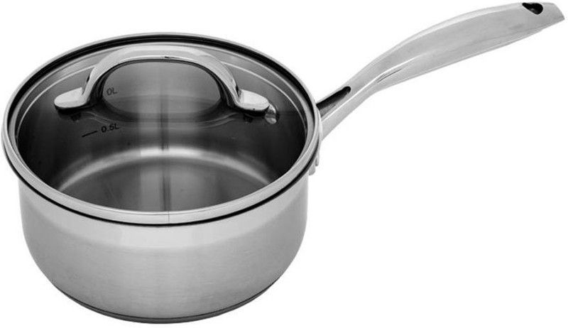 Swiss Diamond Sauce Pan 43.18 cm diameter 1 L capacity  (Stainless Steel)