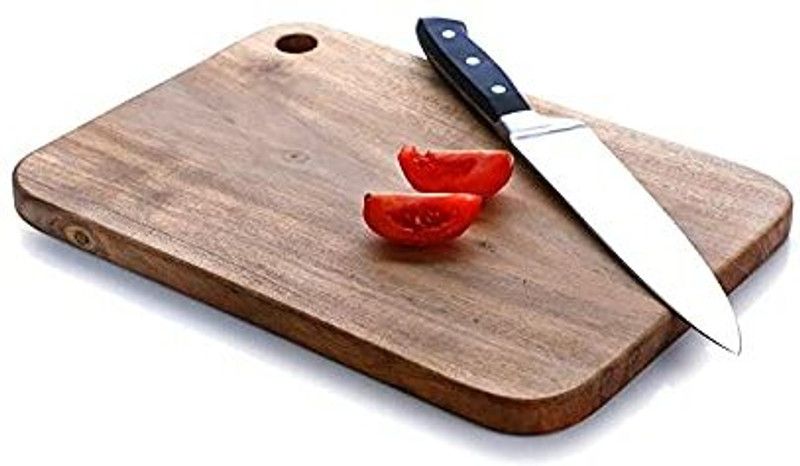 wood stone Wooden Cutting Board  (Brown Pack of 1)
