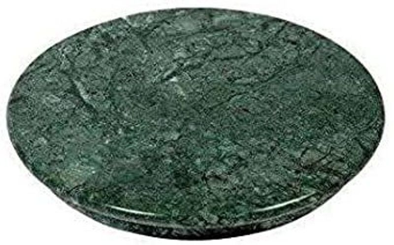 ACHLESHWAR Big Round Marble Rolling Board, Roti Maker, Multipurpose Cutting and Chopping Boards Anti Skid Chakla Board  (Pack of 1)