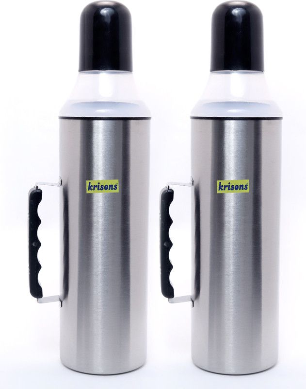 KRISONS 1000 ml Cooking Oil Dispenser  (Pack of 2)