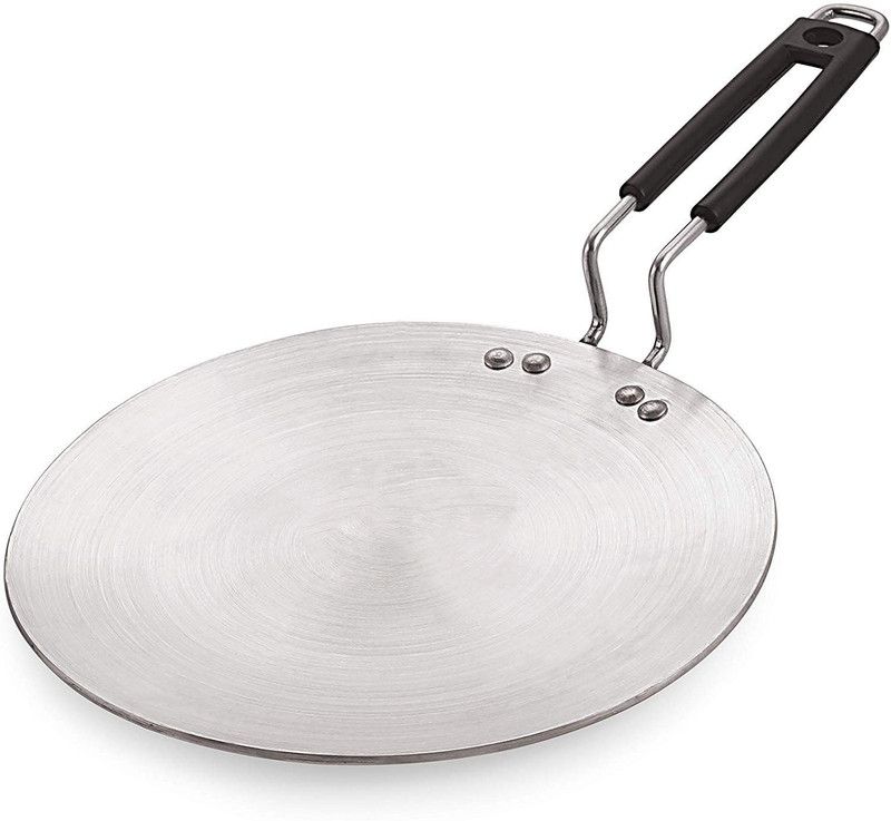 Aluminium Induction Base Tawa for Making Chapati/Roti/Dosa/Chilla(Silver) Tawa 23.5 cm diameter  (Aluminium, Induction Bottom)