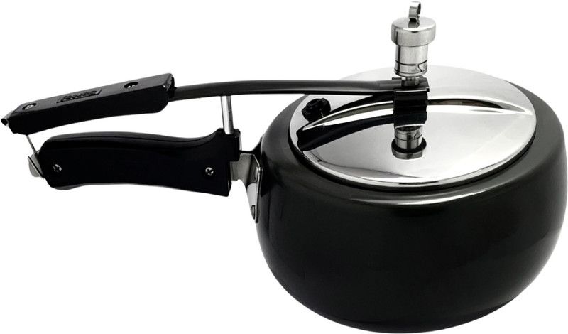 Anokha Contura Black (Hard Anodized) 5 L Induction Bottom Pressure Cooker  (Hard Anodized)