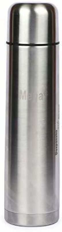 Phenomenal Steel 1 water bottle 1000 ml Flask  (Pack of 1, Silver, Steel)