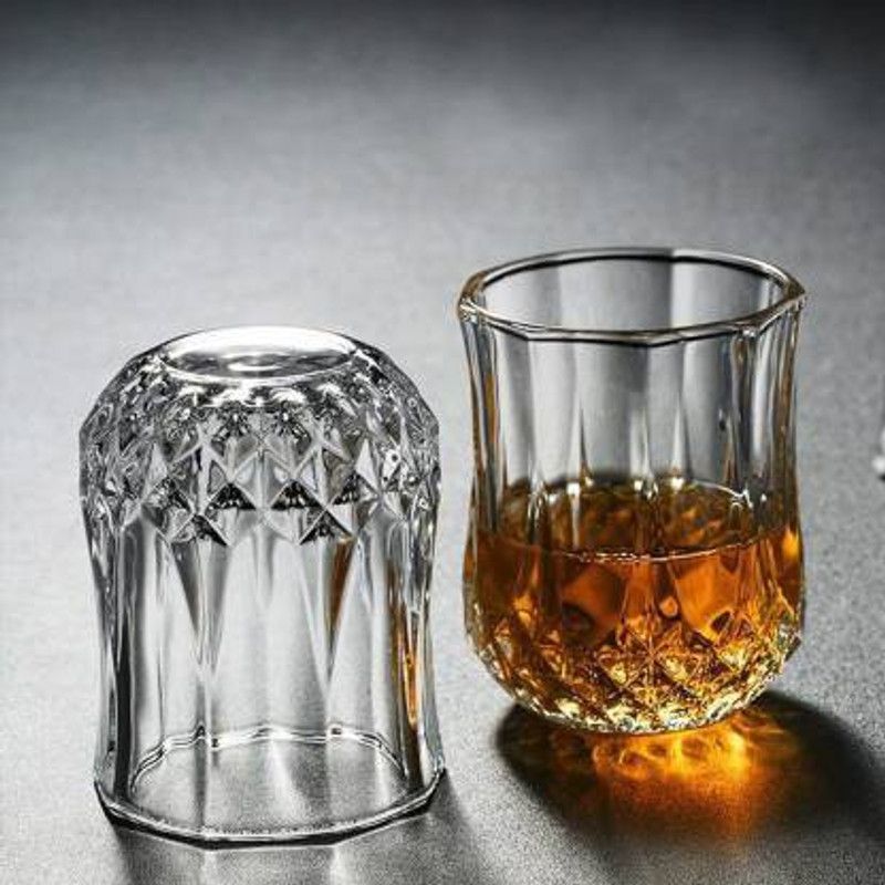 NOGAIYA (Pack of 6) tytr24 Glass Set Water/Juice Glass  (350 ml, Glass, Clear)
