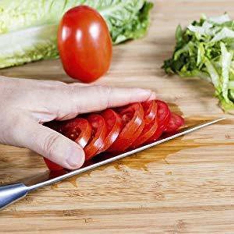 damurhu Fruit & Vegetable Chopping Or Cutting Board Wood Cutting Board 20 x 30 Wooden Cutting Board  (Pack of 1 Dishwasher Safe)