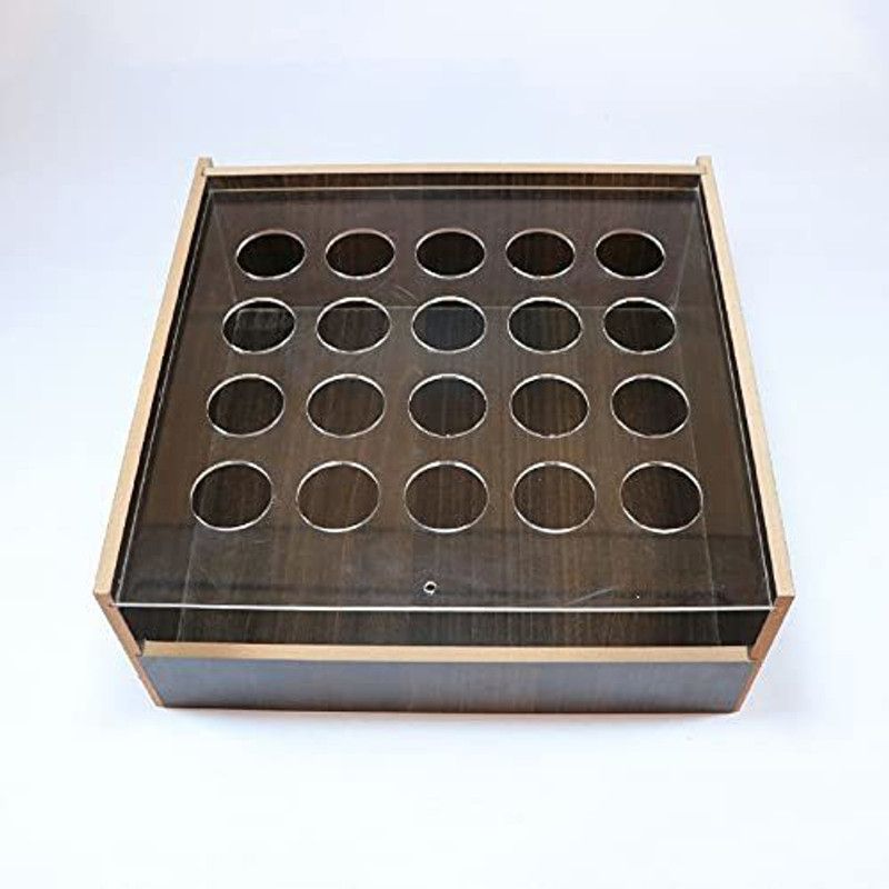 Rhydon - 1.7 dozen Wooden Egg Container  (Brown)