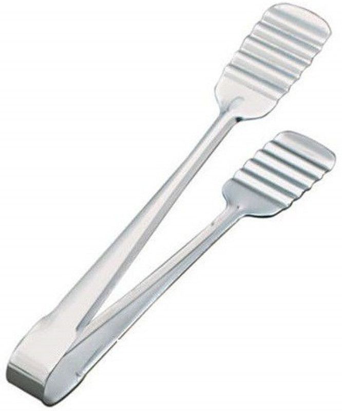 KitchenFest ® Stainless Steel Long Cake Tong, Chapati, Paratha Tong, Salad Serving Food Tong 28 cm Utility Tongs  (Pack of 1)
