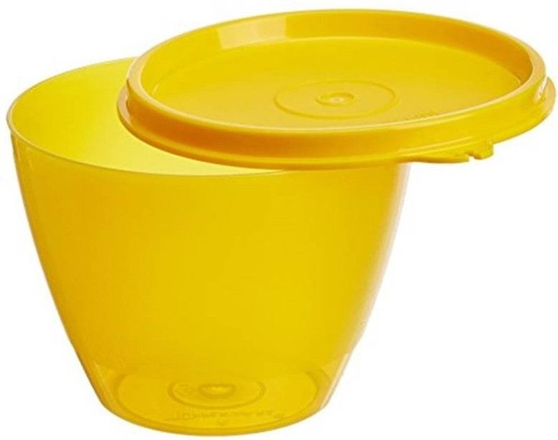 TUPPERWARE - 450 ml Plastic Fridge Container  (Yellow)