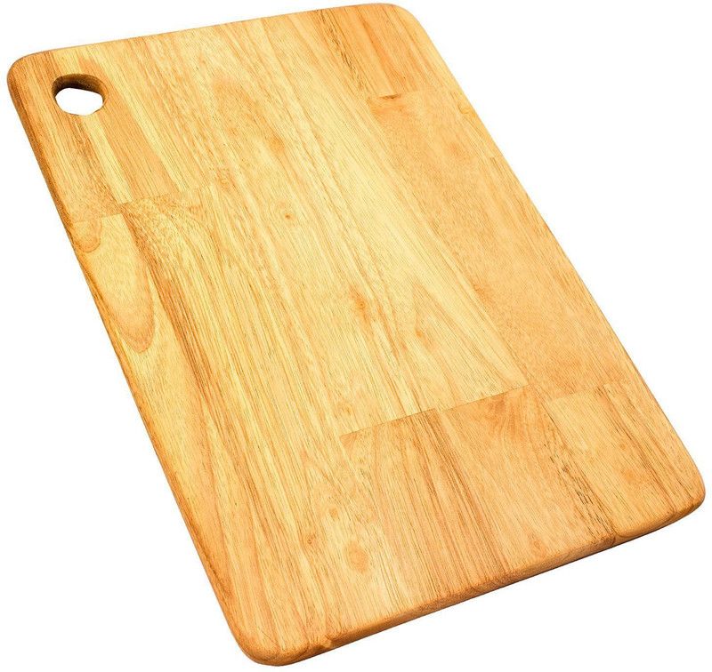 WoodCart H@ndmade Wooden Chopping Board for Kitchen, Cutting Vegetables & Other Food Items ( 12*8 Inch) Wood Cutting Board  (Brown Pack of 1 Dishwasher Safe)