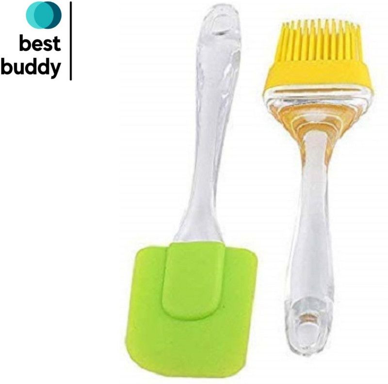 BEST BUDDY PLASTIC, SILICONE Flat Pastry Brush  (Pack of 1)