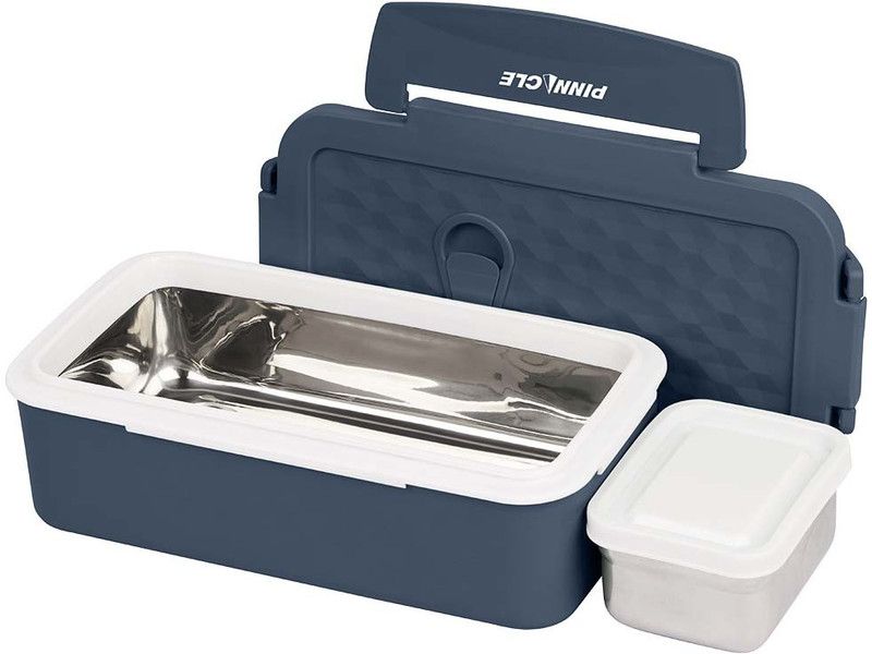 PINNACLE Prata Stainless Steel Insulated Lunch Box | Leak Proof Lunch Box | 750ml 1 Containers Lunch Box  (750 ml, Thermoware)