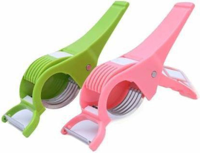 kex on KEX ON Vegetable Grater & Slicer (2 PIECE OF VEG CUTTER WITH SLICER) Vegetable Grater & Slicer  (2)