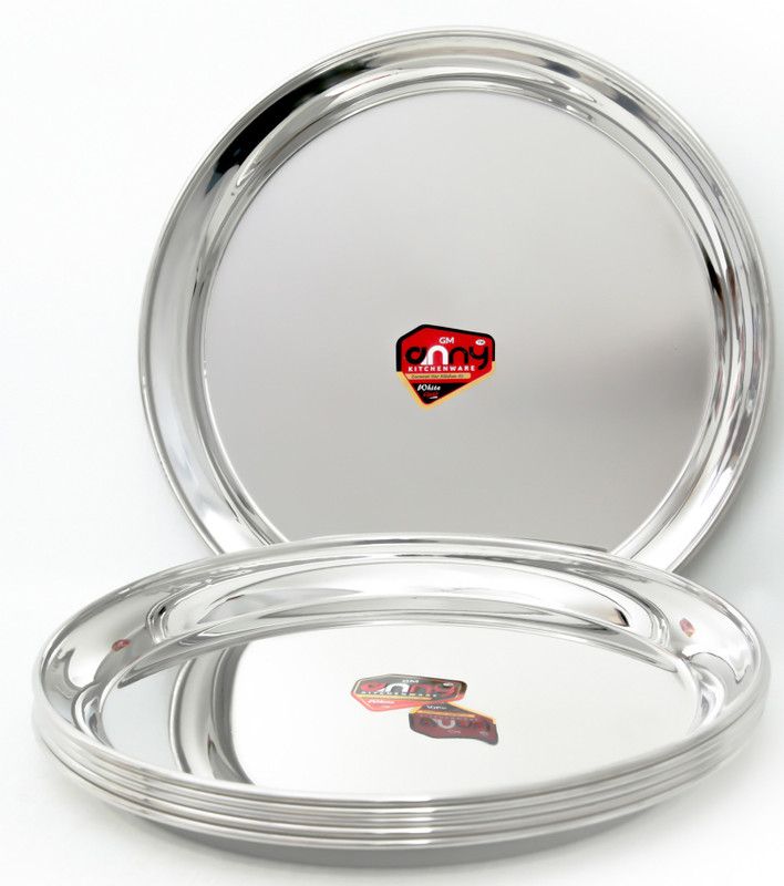 Anny SPZT13_6 Dinner Plate  (Pack of 6, Microwave Safe)