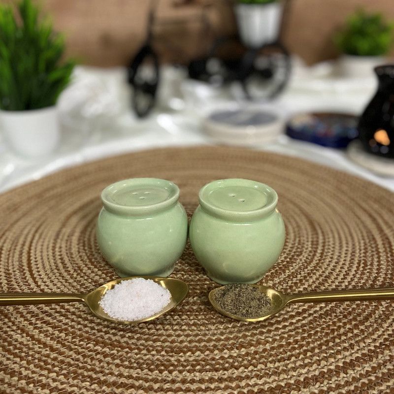 Ceramic Dining Salt & Pepper Set Ceramic