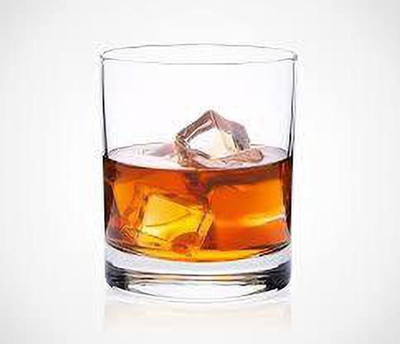 NOGAIYA (Pack of 6) Crystal Whisky Glass Set | Premium Tumbler Glass - For Whiskey - Bourbon - Water - Beverage - Drinking Glasses - Lead Free Cristal Glass Set (300 ml, Glass) TUB 26 Glass Set Whisky Glass  (300 ml, Glass, Clear)