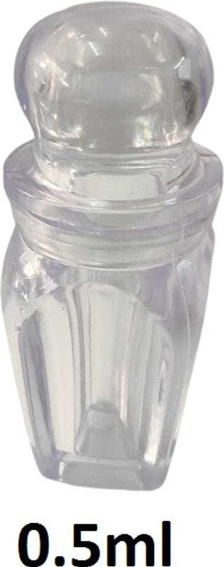 M.C. PIPWALA Glass Utility Container - 0.5 ml  (Pack of 10, Clear)