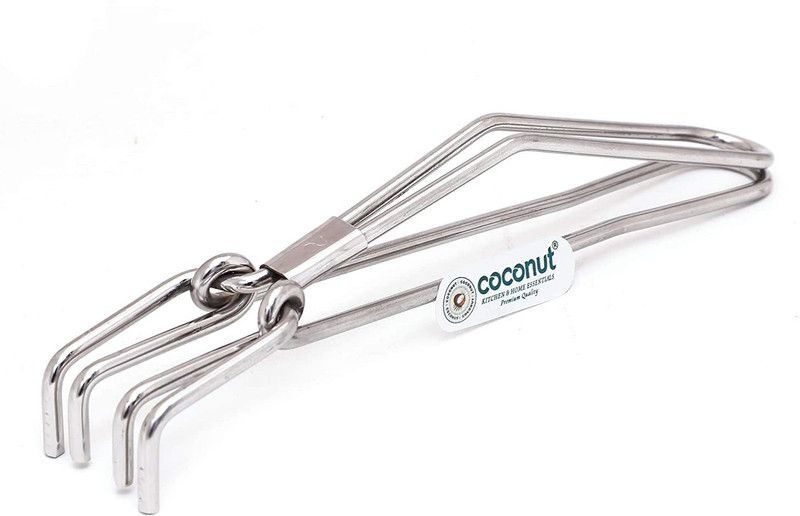 mataji enterprises Stainless Steel High Durability Pakkad/ Hot Utensils Holder/Gripper Kitchen Tong 20 cm Utility Pakkad  (Pack of 1)