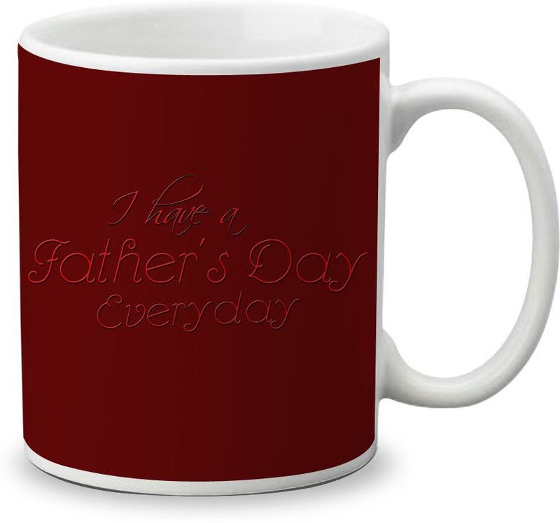 Festa Gift For Dad, Papa Printed To Father's Day and Anniversary Grandpa, Best Dad Ever GRD-080 Ceramic Coffee Mug  (320 ml)