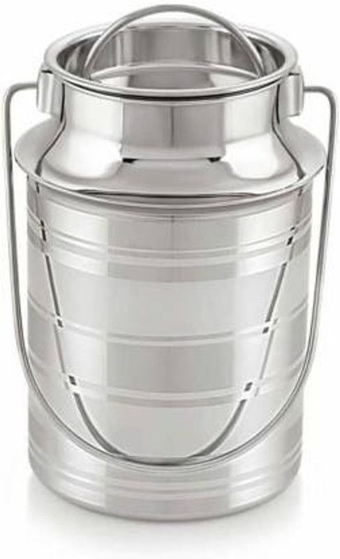 Elima Steel Grocery Container - 2.25 L  (Silver)