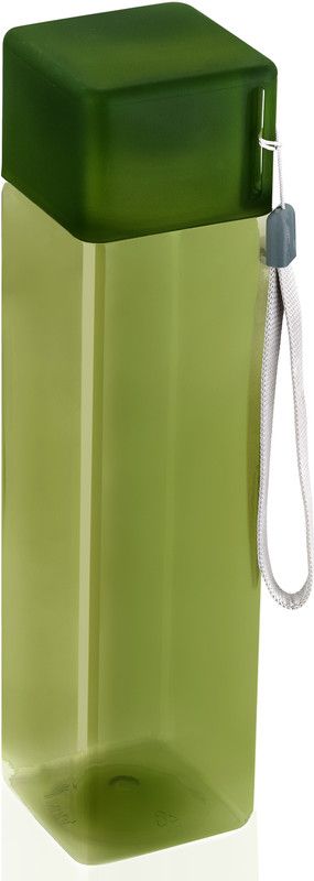 darkhood SquareMate Premium Fridge Water Bottle 1000 ml Bottle  (Pack of 1, Green, PET)