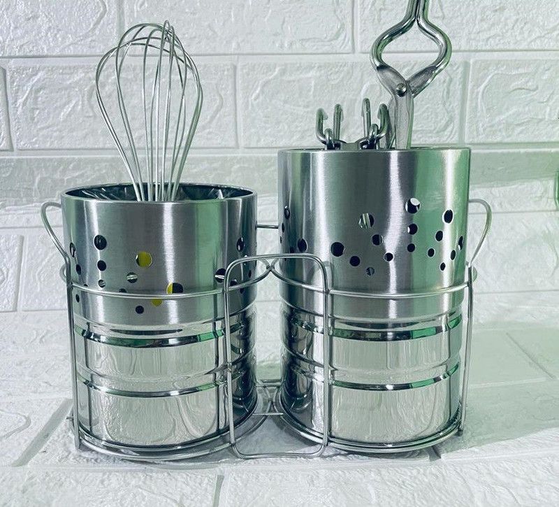 Legion Empty Cutlery Holder Case  (silver Holds 70 Pieces)