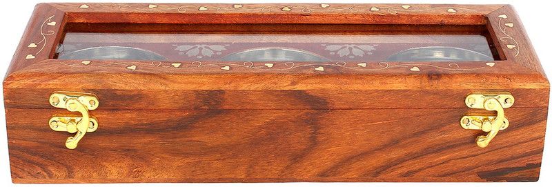 Crazy Crafts House 1 Piece Spice Set  (Wooden, Brown)