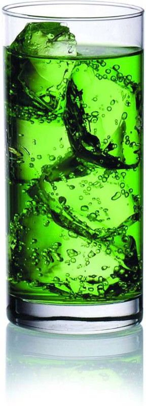 GLAMOROUS (Pack of 6) lp39 Glass Set Water/Juice Glass  (250 ml, Glass, Clear)