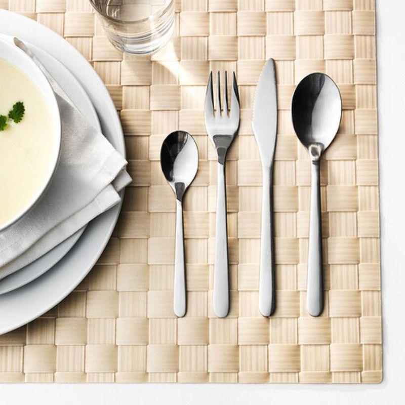 IKEA Little Loved Corner Fornuft Fork 4 Piece Stainless Steel Cutlery Set  (Pack of 4)