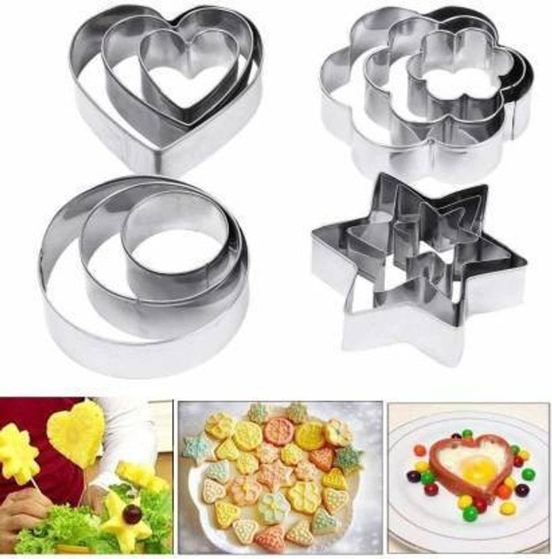 skyunion Cookie Cutter  (Pack of 12)