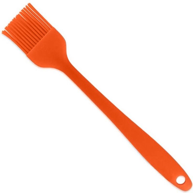 Mobfest ® Large Silicone Basting Brush for BBQ/Grilling/Pastry/Turkey Baster, BPA Free Silicone Flat Pastry Brush  (Pack of 1)