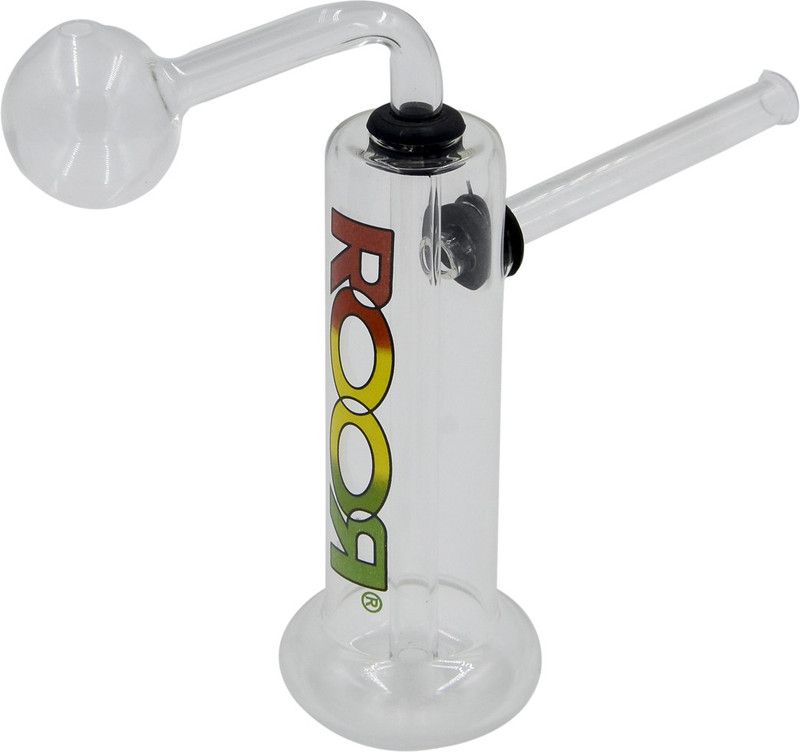 GREENS 4 Inch 3PEC ROOR Oil Burner Smoking Beer Bong Funnel  (120 mll)