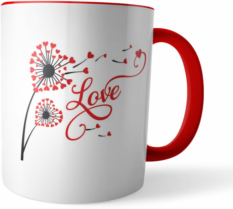 Morons Love of Life Gift -- Glossy Present for Girlfriend, Wife, Fiancee Ceramic Coffee Mug  (330 ml)