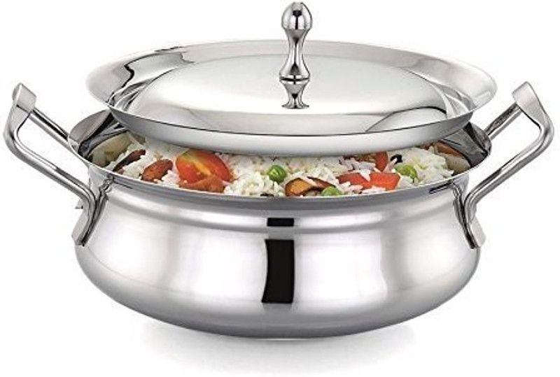 Pot 25 cm diameter 1.5 L capacity with Lid  (Stainless Steel)