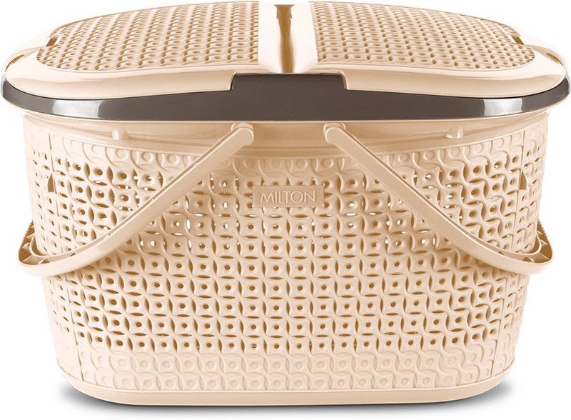 MILTON PLUTO PICNIC BASKET Storage Basket  (Pack of 1)