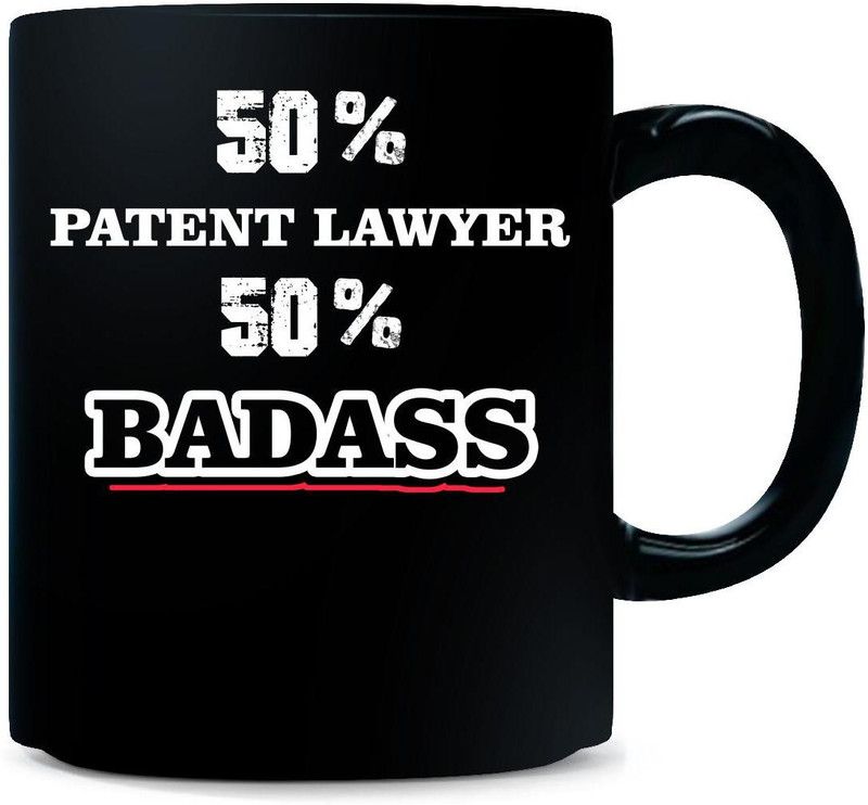 Gift Urself 50% PATENT LAWYER 50% Cool Gift Ceramic Coffee Mug  (325 ml)