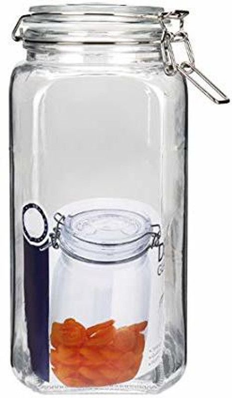 GLASSBAR Glass Grocery Container - 2500 ml  (Clear)