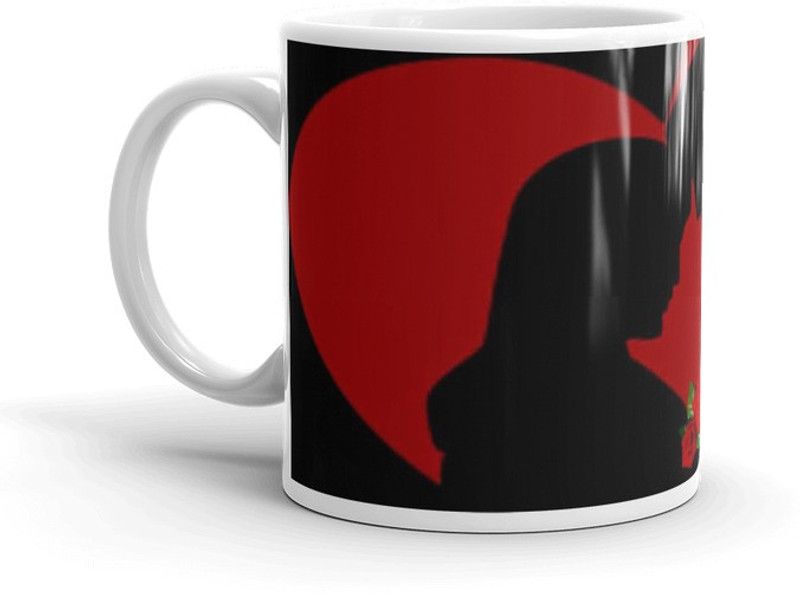 Valentines Day Coffee Mug For Loved one Someone Special - 09 Glass  (350 ml, Ceramic)