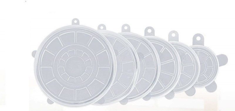 aneyev Microwave Stretch Lids 8 inch Lid Set  (Silicone)