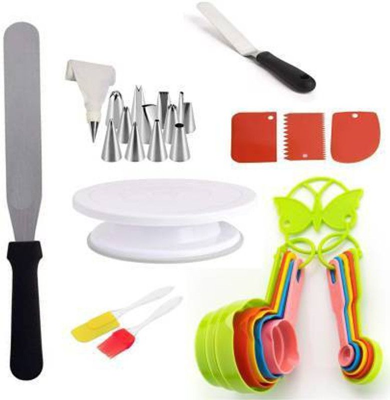 NIMASA nms combo101110 Cake baking and making tools combo for cake decoration at home, kitchen and store Kitchen Tool Set Kitchen Tool Set  (Baking Tools)