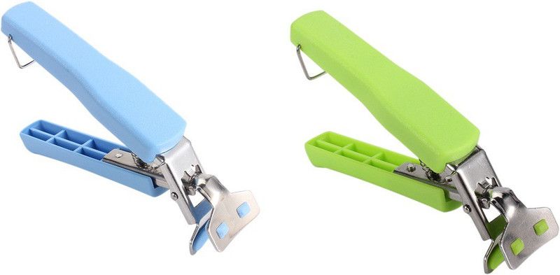 JohnMacc Plate Take Bowl Dish Pot Holder Carrier Clamp Clip Handle (2 Pc) Foil Holder