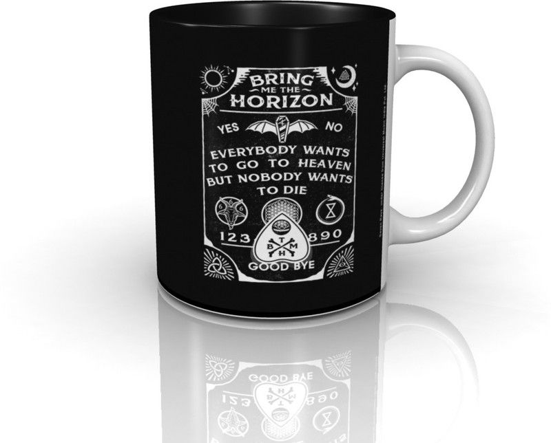 Bravado Bring Me The Horizon Everybody Want To Goto Heaven Ceramic Coffee Mug  (350 ml)