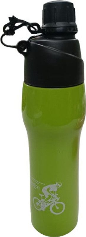 variety palace Insulated Water Bottle,Hot & Cold (Green) 1000 ml Bottle  (Pack of 1, Green, Steel)